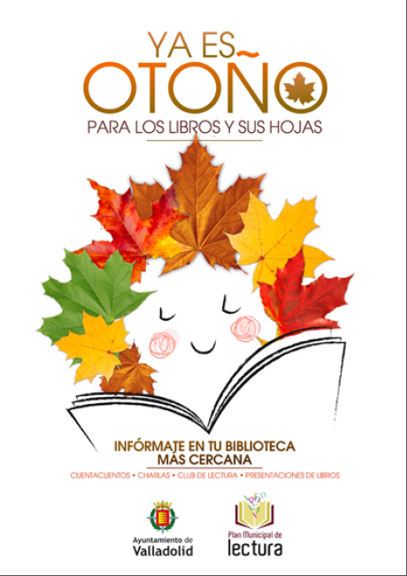 Ya es otoño para libros y sus hojas-plan municipal lectura valladolid