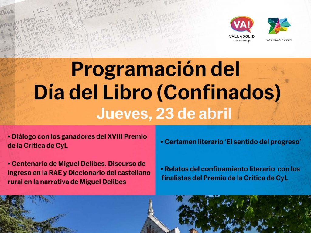 El programa “Valladolid Letraherido (Casa de Zorrilla) y el ILCYL celebran el “Día del Libro”