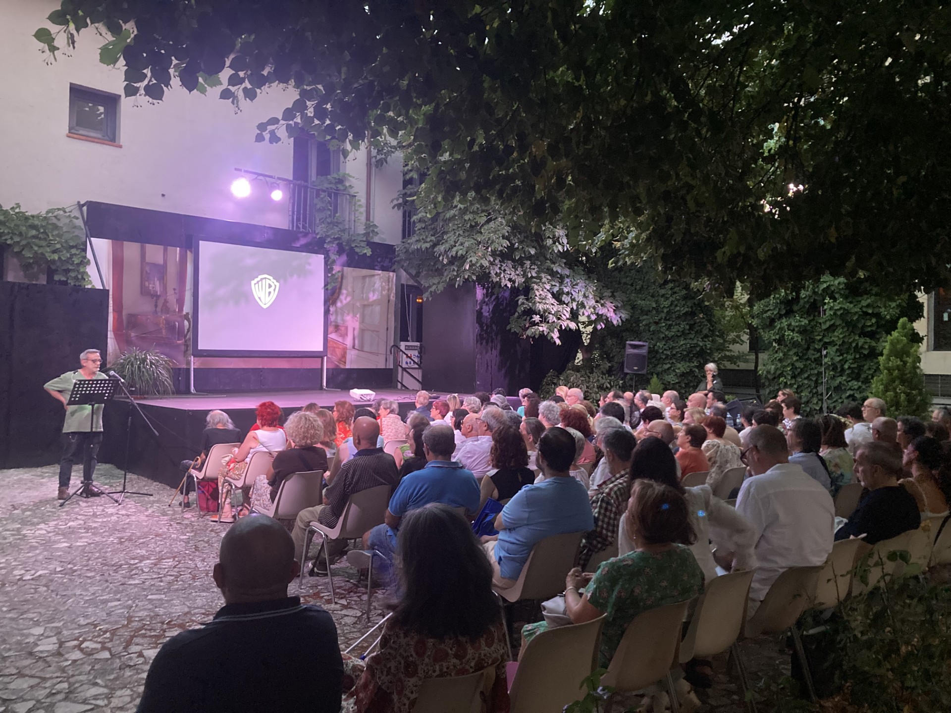 Aplazada la proyección de “Desayuno con diamantes” en el jardín romántico de la Casa de Zorrilla