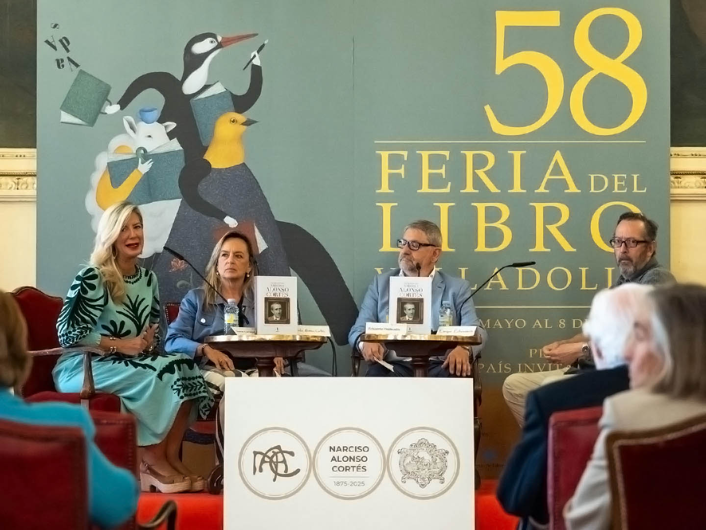 Valladolid rinde homenaje a Narciso Alonso Cortés con una nueva edición de su biografía en el 150 aniversario de su nacimiento