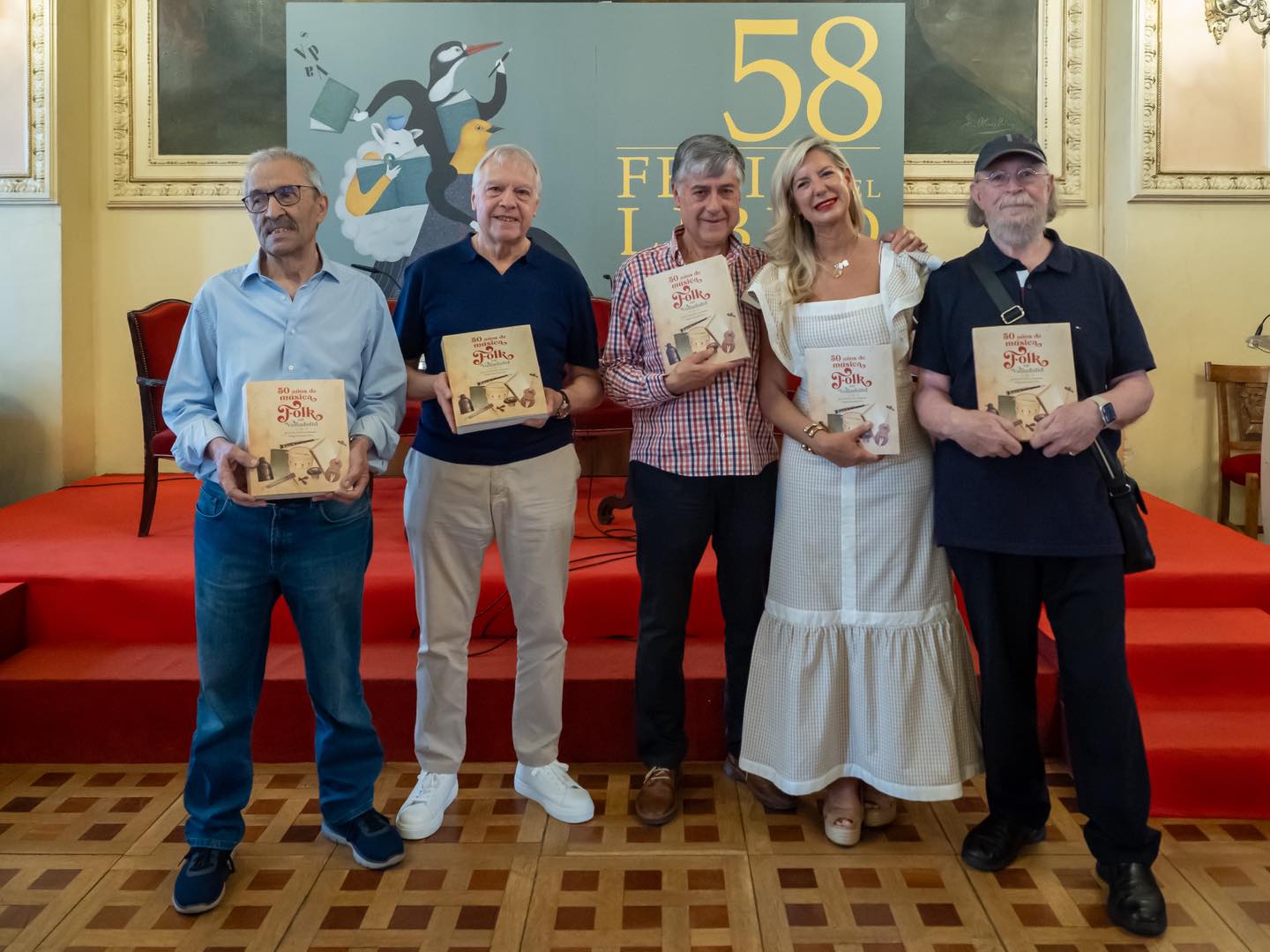 El folk vallisoletano celebra medio siglo de historia en un emotivo homenaje editorial